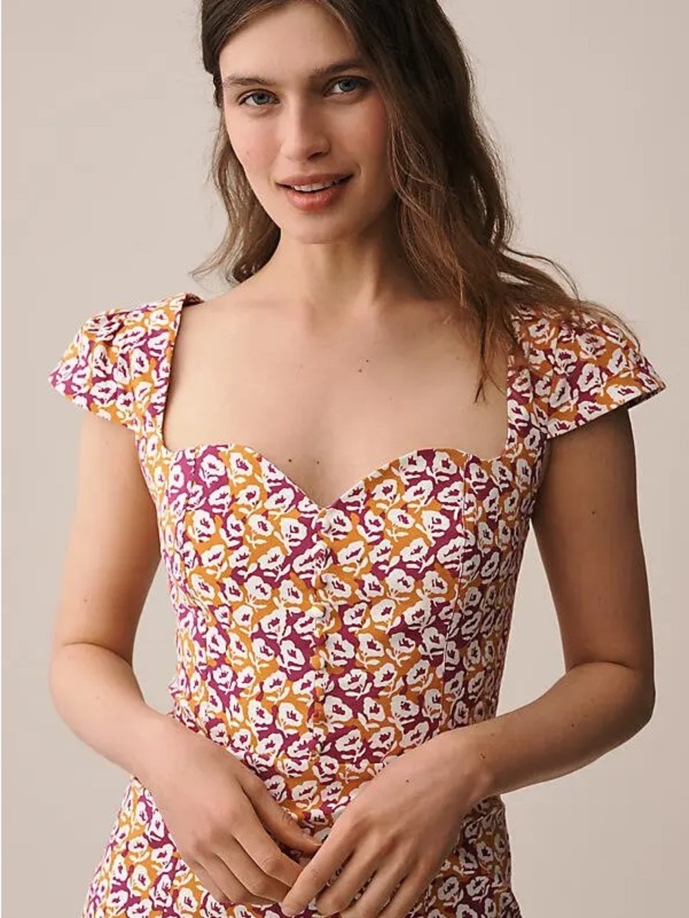 NWT Maeve: The Cecily Fit & Flare Sweetheart Dress